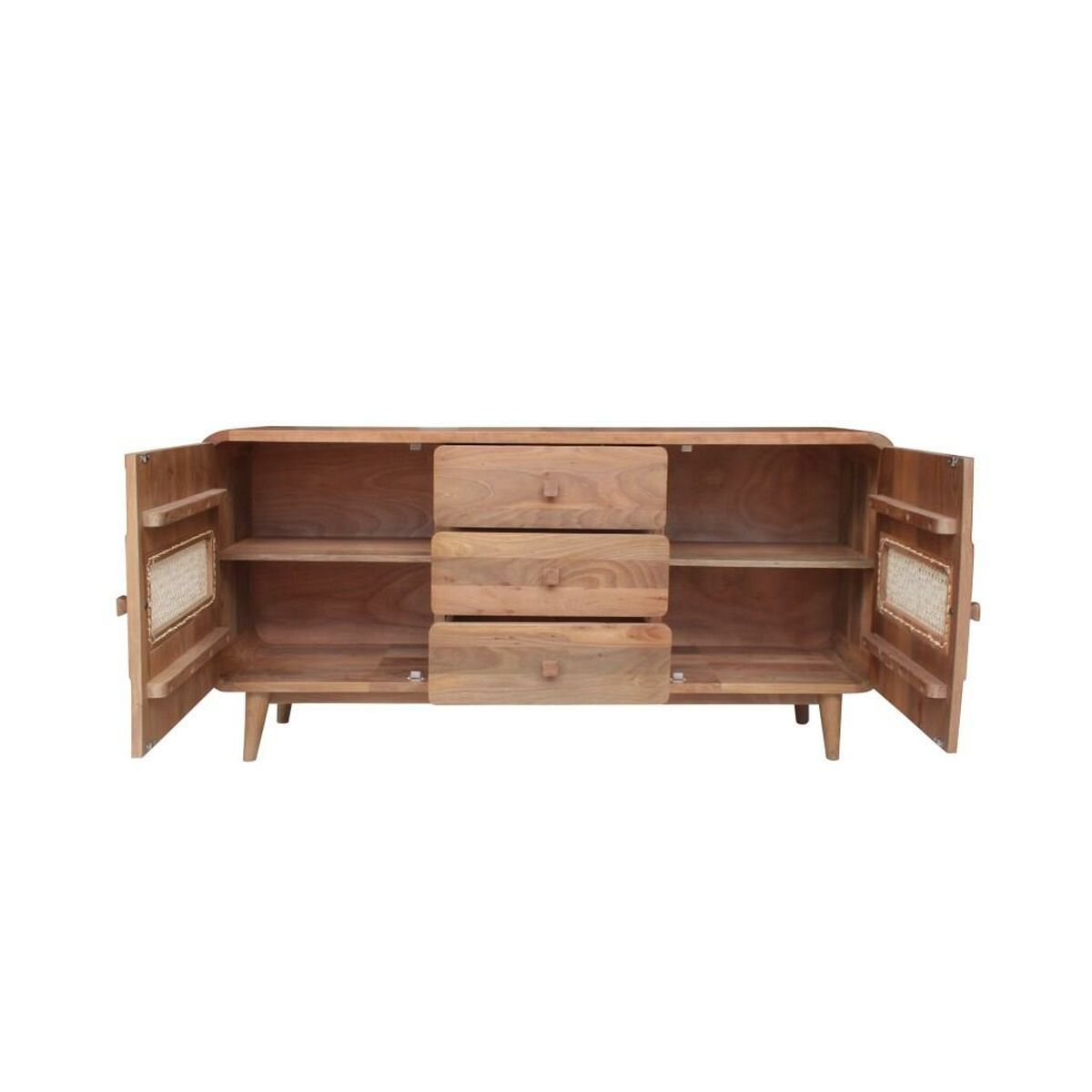 Servantă DKD Home Decor Natural Lemn 160 x 38 x 75 cm